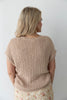 Sweet Little Thing Split Neck Button Front Knit Cardigan
