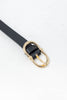 The Perfect Cinch Looped Oval Buckle Belt