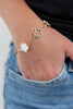 Lucky Streak Quatrefoil Clover Charm Bracelet