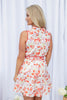Blossom Bounce Floral Print Midi Dress