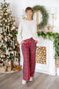 Festive Fever Ribbed Pocket Sweater