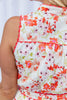 Blossom Bounce Floral Print Midi Dress