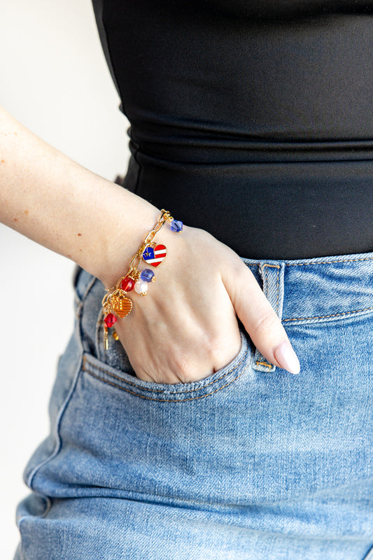 Sparks Fly High Charm Bracelet