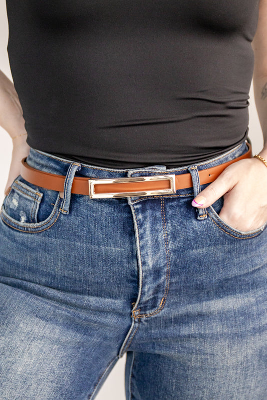 Polished Perfection Thin Belt