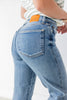 Take Notice REG/PETITE Tummy Control Straight Leg Jeans