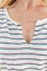 Forever Favorite Striped Lightweight Cotton Blend Top