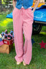 Cottage Cutie Gingham Wide Leg Pants
