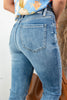 Take The Lead Tummy Control Classic Capri Jeans