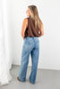 Serendipity Blues Classic Non-Distressed Mid Rise Jeans