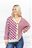 No Brainer Button Down Sweater Knit Cardigan