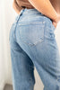 Serendipity Blues Classic Non-Distressed Mid Rise Jeans