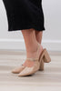 Heavenly Steps Mary Jane Strap Slingback Block Heels