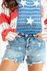 Star Status Energy Cut-Off Denim Shorts