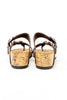 Coachella Big Buckle Braided Sandals