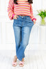 Wide Awake High Rise Patch Pocket Cropped Jeans