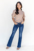 Always Lovely Puff Sleeve Knit Top