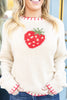 Sweet Pickings Stitched Sweater