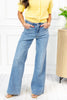 Rock Steady Retro Wide Leg Judy Blue Jeans