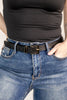 Everyday Elegance Square Buckle Belt