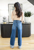 Game Changer Cuffed Wide Leg Jeans