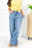 Rock Steady Retro Wide Leg Judy Blue Jeans