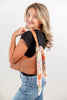 Blooming With Joy Floral Satin Square Scarf
