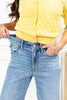 Rock Steady Retro Wide Leg Judy Blue Jeans