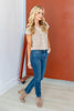 Buttoned Bliss Button Front Cap Sleeve Sweater Cardigan