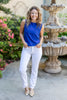Ice Breaker Ankle Straight White Jeans
