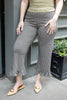 Ruffle Trouble Gingham Print Straight Leg Pants