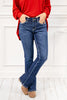 Western Chic Mid Rise Bootcut Mica Denim Jeans