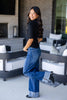 Game Changer Cuffed Wide Leg Jeans