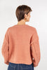 Easy Elegance Cable Knit Henley Sweater