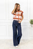 Free Spirit Retro Wide Leg Tummy Control Judy Blue Jeans