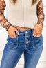 Dream Catcher Mid Rise Trouser Hem Flare Vervet Jeans