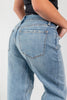Faded Love Classic Low Rise Wide Leg Jeans
