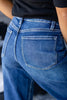 Game Changer Cuffed Wide Leg Jeans