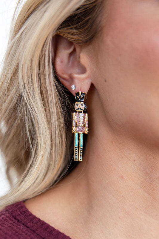 March of Magic Nutcracker Earrings