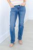 3 LENGTHS Shameless Flirt Mid Rise Straight Leg Jeans