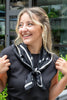 Hot for Dots Polka Dot Square Scarf