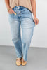Say No More Front Yoke Straight Leg Jeans