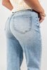 Say No More Front Yoke Straight Leg Jeans