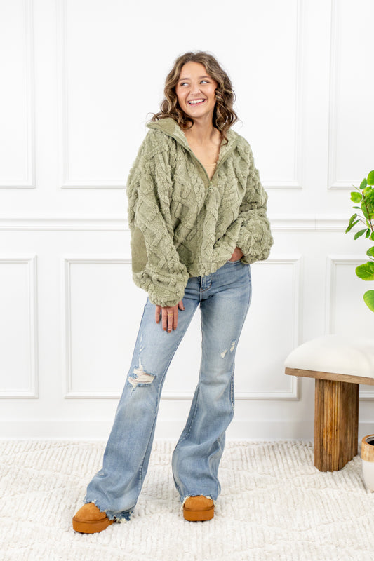 Weekend Warrior Tummy Control Flare Judy Blue Jeans