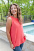 Easy Pick Relaxed Crew Neck Tank Top