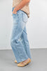 Say No More Front Yoke Straight Leg Jeans
