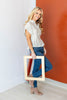 Simply You Vertical Stripe Tailored Fit Blouse