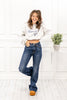 Indigo Illusion Tummy Control Flare Judy Blue Jeans