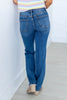 3 LENGTHS Shameless Flirt Mid Rise Straight Leg Jeans