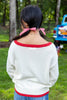 Red, White & True American Flag Sweater