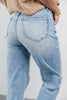 Say No More Front Yoke Straight Leg Jeans